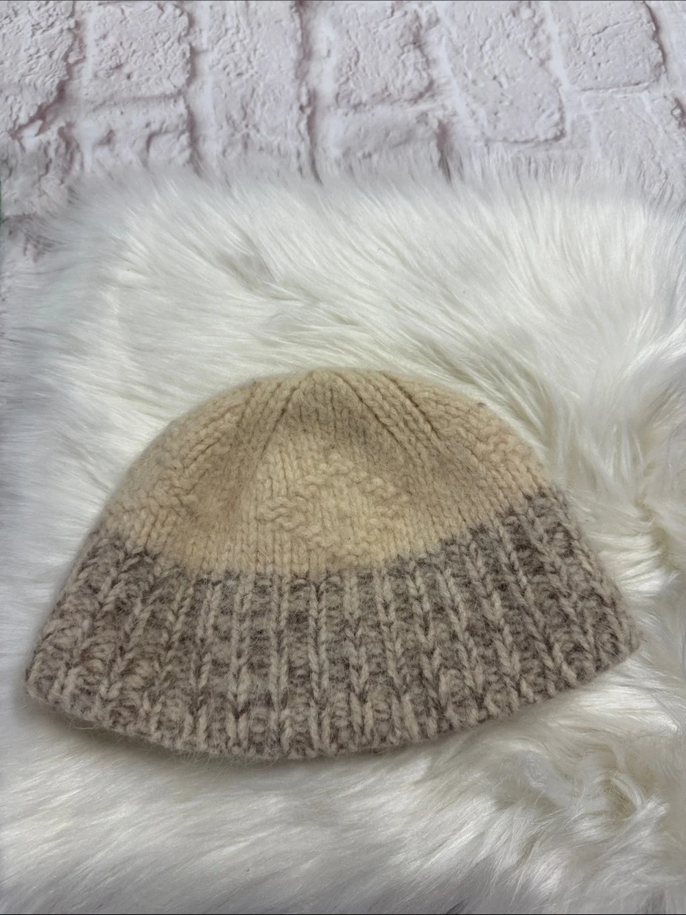 American Eagle Outfitters Knit Beanie Trio - Green, Beige & Tan